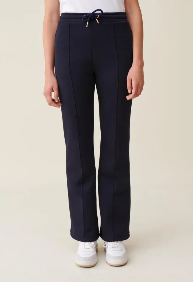 Claudie Pierlot Navy Comfort Trousers Clothes Jeans And Trousers