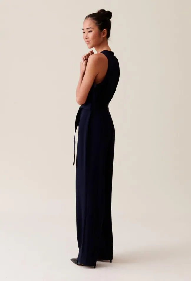 Claudie Pierlot Navy Jumpsuit Clothes Jumpsuits