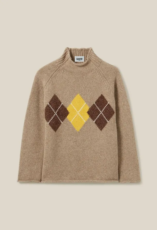 Claudie Pierlot Oversized RollNeck Jumper Clothes Knitwear And Cardigans