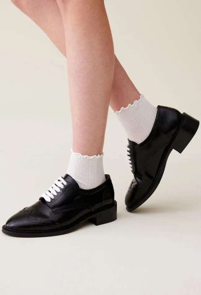 Claudie Pierlot Patent Leather Derbies Shoes Loafers