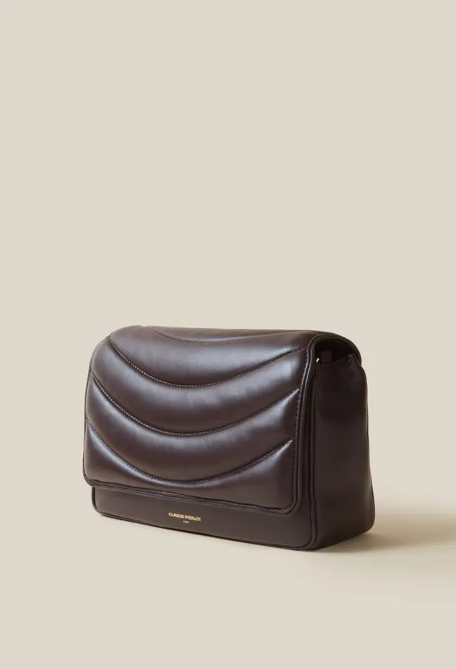 Claudie Pierlot Quilted Leather Alba Bag Bags Shoulder Bags