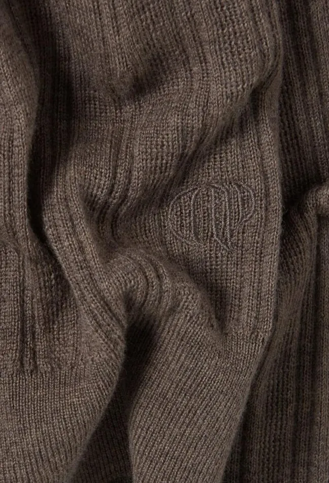Claudie Pierlot Ribbed Polo Sweater Clothes Knitwear And Cardigans