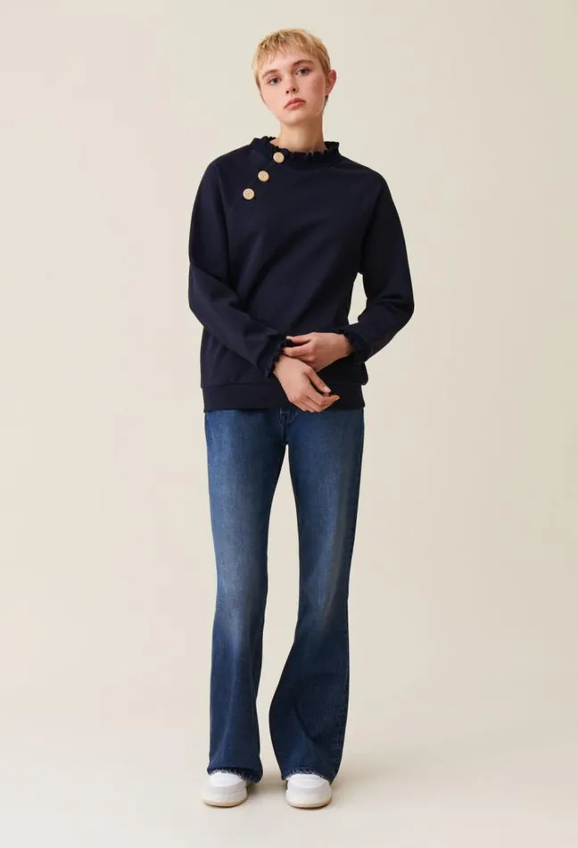 Claudie Pierlot Short Sweatshirt Clothes Sweatshirts