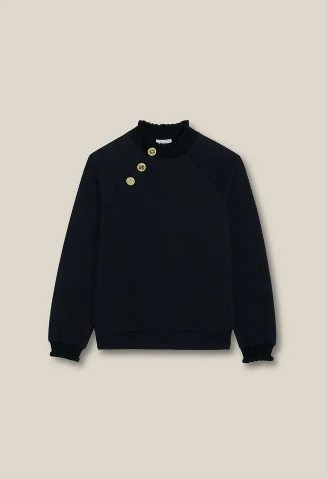 Claudie Pierlot Short Sweatshirt Clothes Sweatshirts