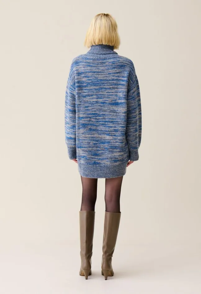 Claudie Pierlot Short Wool Turtleneck Dress Clothes Dresses