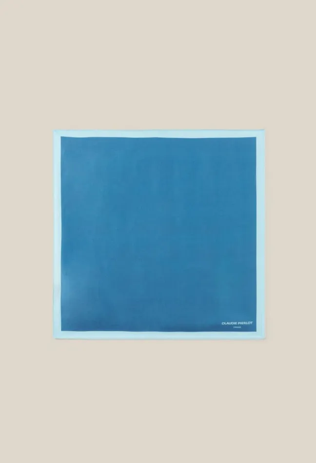 Claudie Pierlot Silk Square 55cm X 55cm Accessories Shawls And Collars
