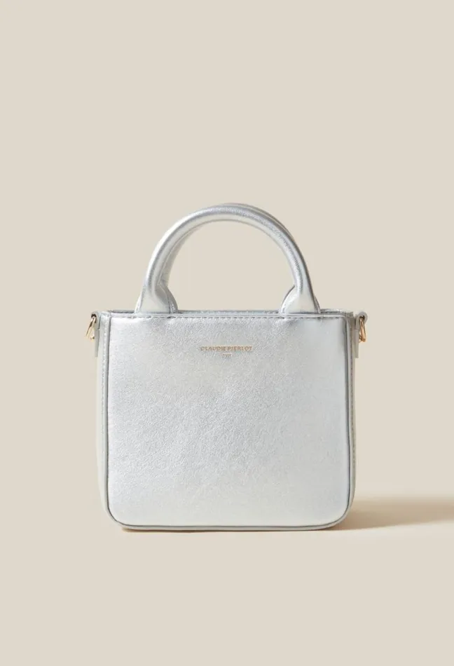 Claudie Pierlot Silver Anouck Nano Bag Bags Small Bags