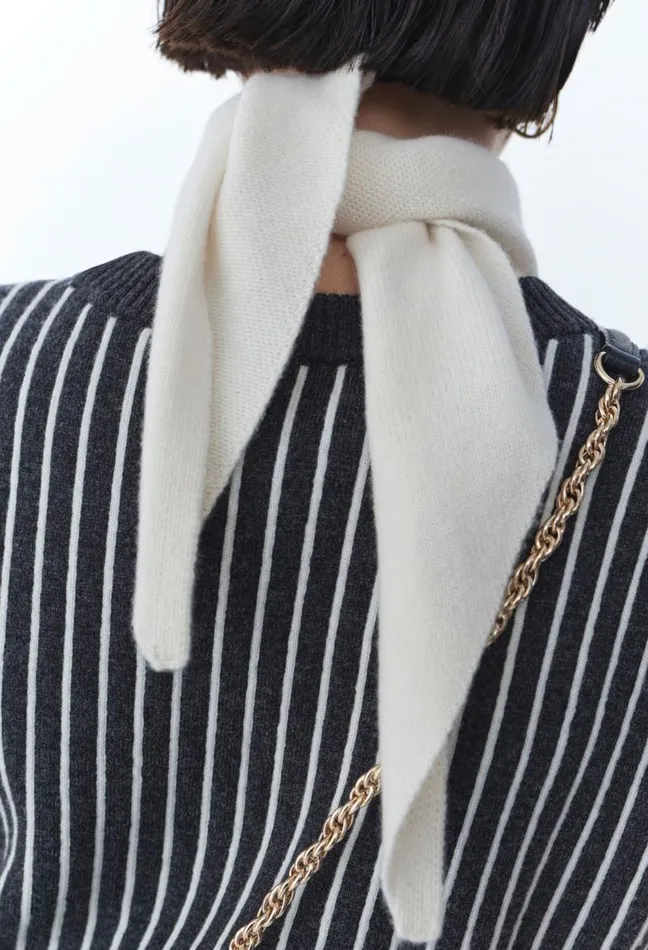 Claudie Pierlot Sleeveless Striped Knit Top Clothes Knitwear And Cardigans
