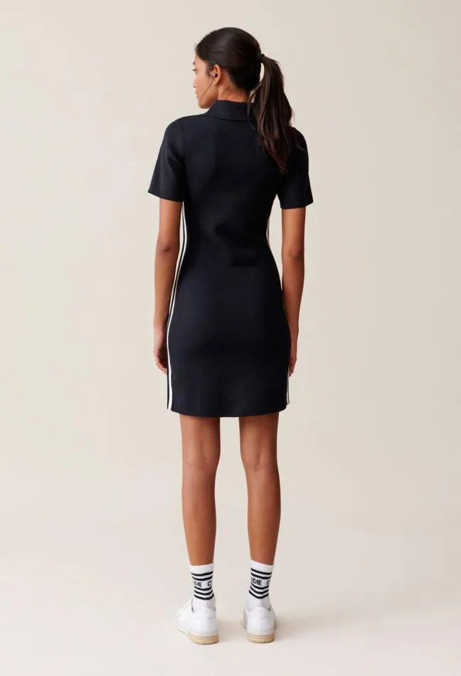 Claudie Pierlot Slim Short Jean Dress Toto Clothes Dresses