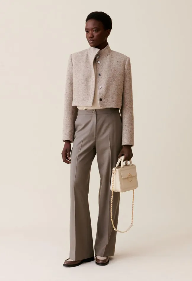 Claudie Pierlot Straight Trousers Clothes Jeans And Trousers
