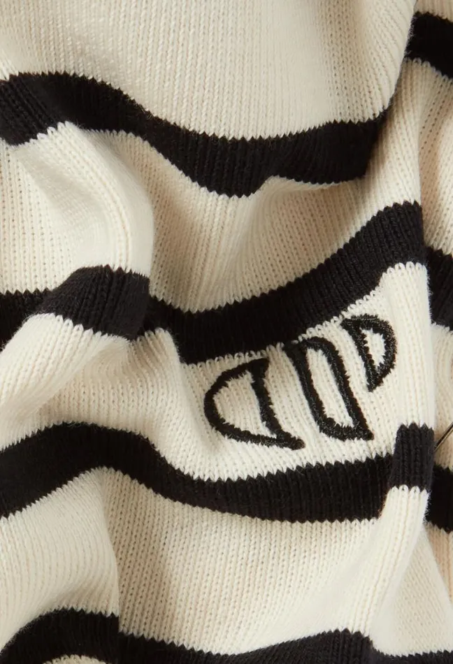 Claudie Pierlot Striped Short Sleeve Tshirt Clothes Tshirts