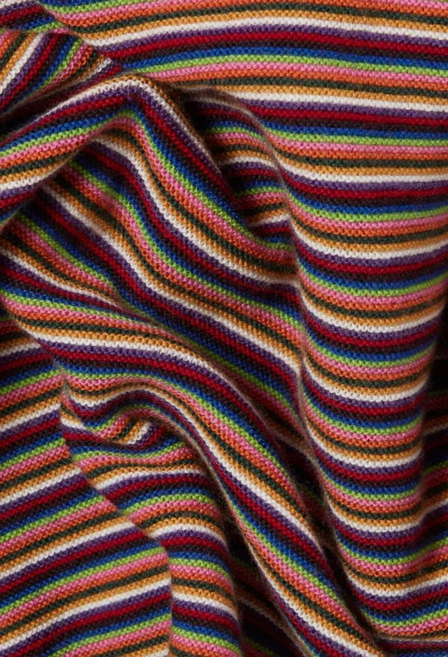 Claudie Pierlot Striped Turtleneck Jumper Clothes Knitwear And Cardigans