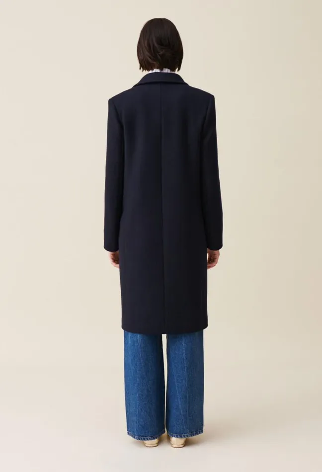 Claudie Pierlot Tailored MidLength Coat Clothes Coats