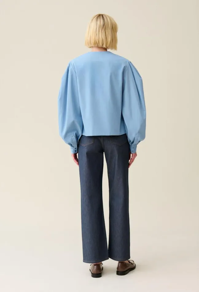 Claudie Pierlot TieFront VNeck Blouse Clothes Tops And Shirts