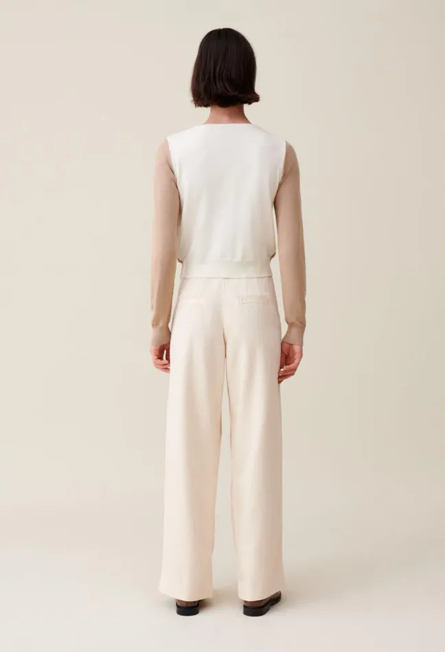 Claudie Pierlot Tonal Cropped Sweater Clothes Knitwear And Cardigans