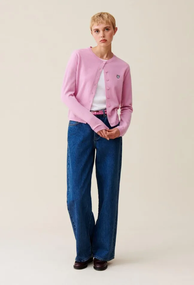 Claudie Pierlot Toto Jean Wool Cardigan Clothes Knitwear And Cardigans