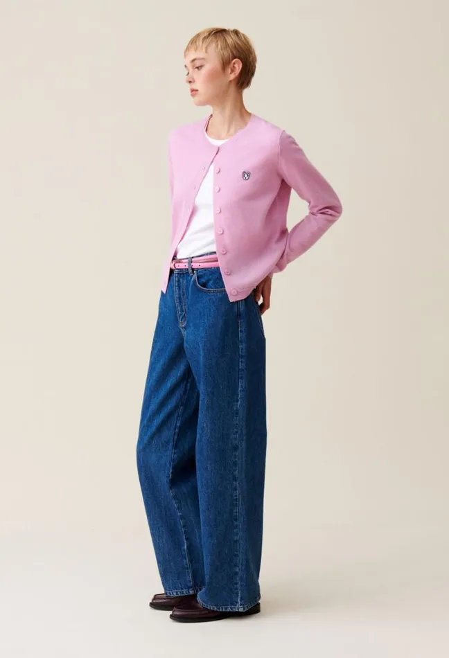 Claudie Pierlot Toto Jean Wool Cardigan Clothes Knitwear And Cardigans