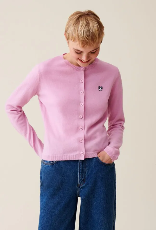 Claudie Pierlot Toto Jean Wool Cardigan Clothes Knitwear And Cardigans