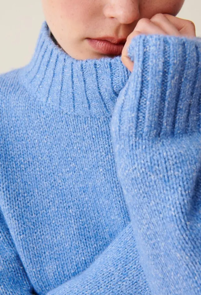 Claudie Pierlot Turtleneck Sweater Clothes Knitwear And Cardigans