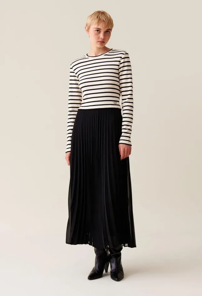 Claudie Pierlot Twist Striped Dress Clothes Dresses