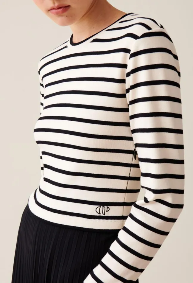 Claudie Pierlot Twist Striped Dress Clothes Dresses