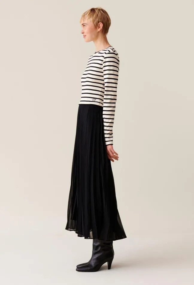 Claudie Pierlot Twist Striped Dress Clothes Dresses