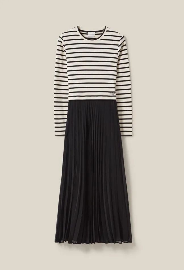 Claudie Pierlot Twist Striped Dress Clothes Dresses