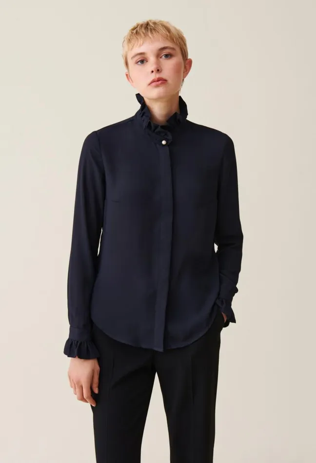 Claudie Pierlot Victorian Collar Blouse Clothes Tops And Shirts