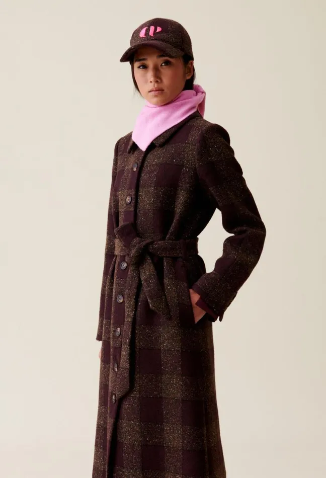Claudie Pierlot Wool Blend Coat Clothes Coats