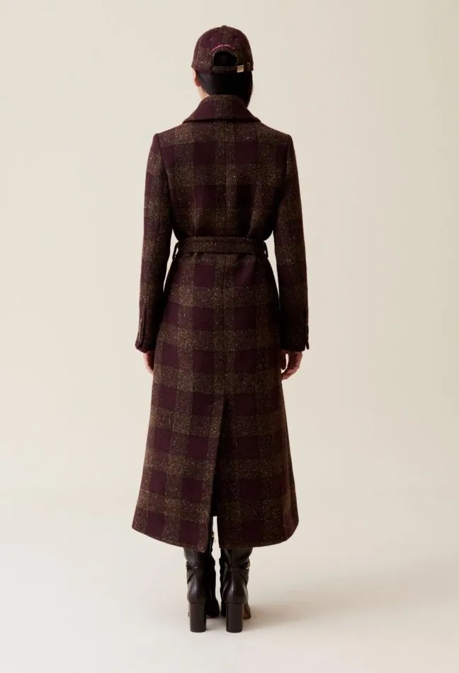 Claudie Pierlot Wool Blend Coat Clothes Coats
