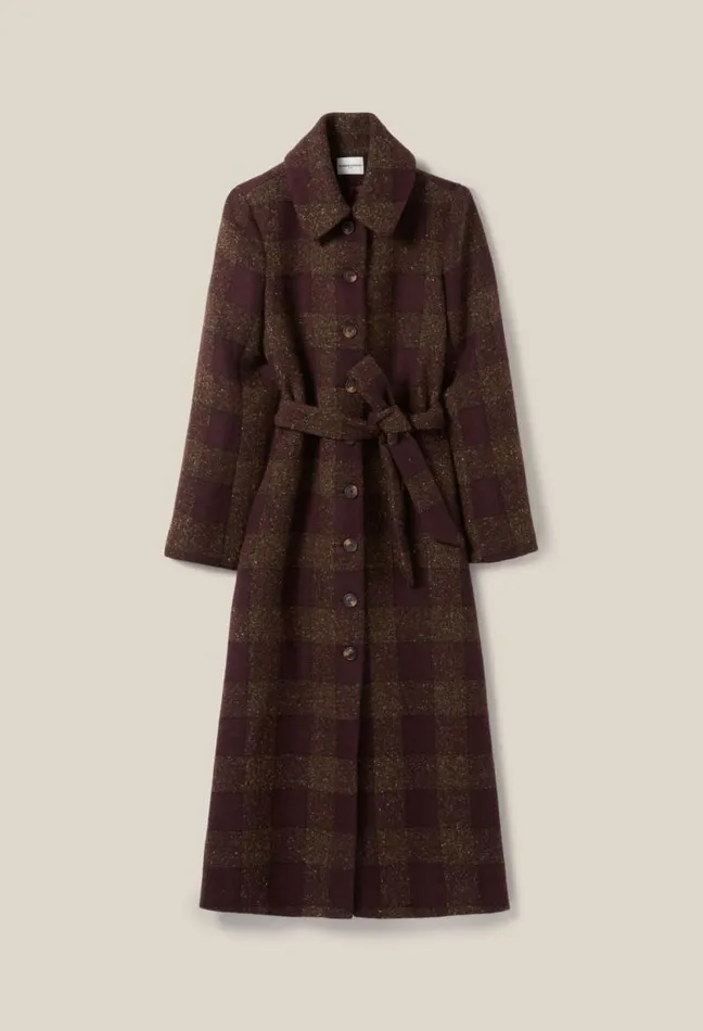 Claudie Pierlot Wool Blend Coat Clothes Coats