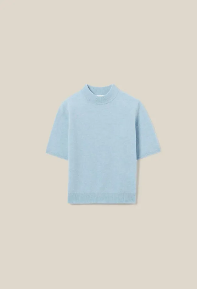 Claudie Pierlot Wool Jumper With High Neck Clothes Knitwear And Cardigans