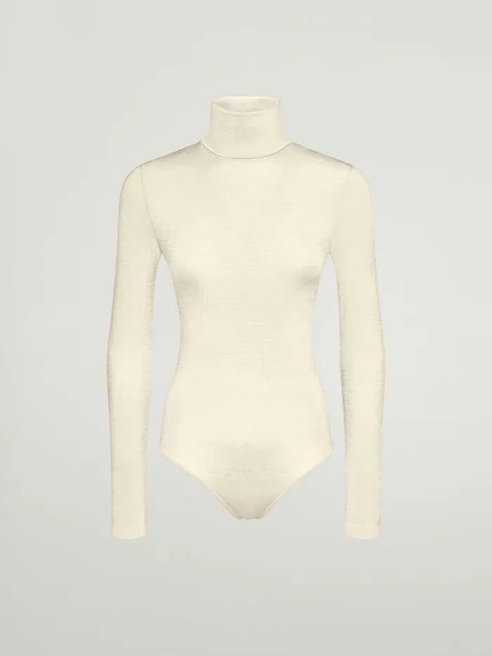 Colorado Thong Body Ecrue Women Wolford Longsleeve Shirts