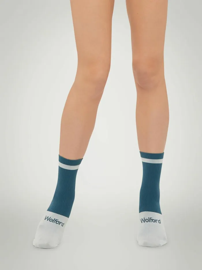 Colourblock Socks Lakewhite Women Wolford Socks