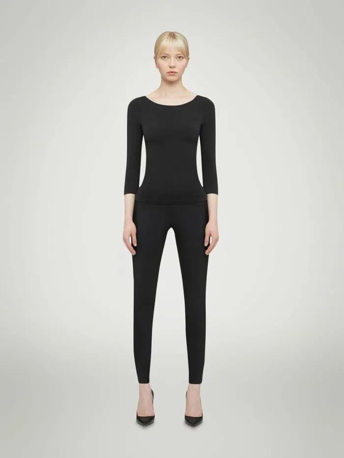 Cordoba Pullover Black Women Wolford Longsleeve Shirts