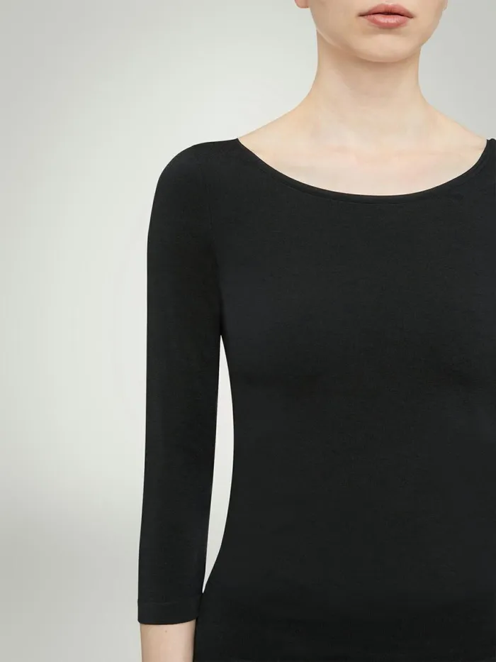 Cordoba Pullover Black Women Wolford Longsleeve Shirts