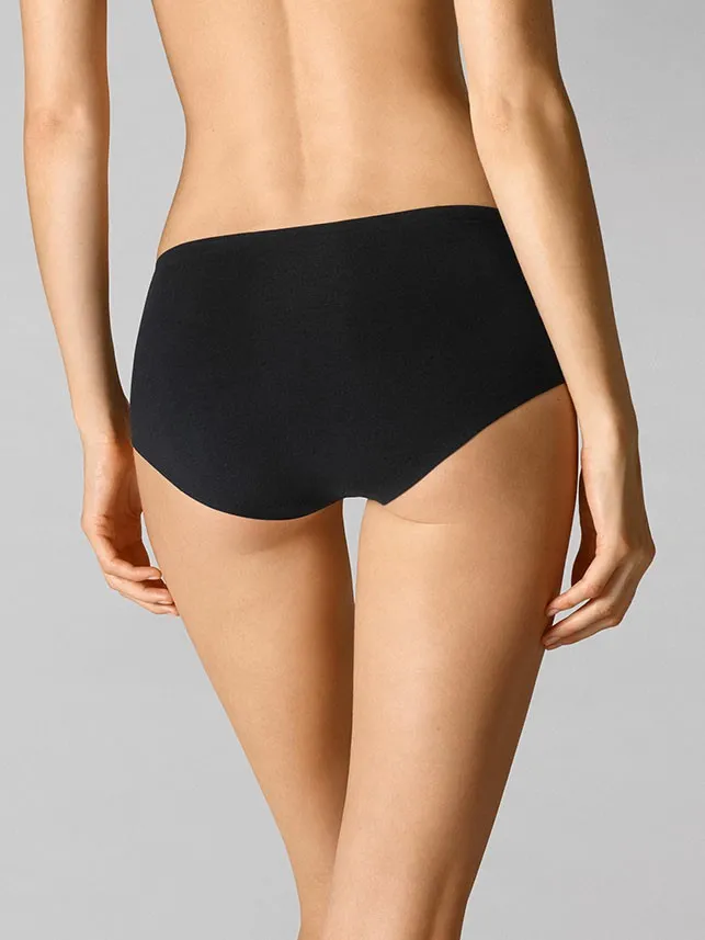 Cotton Contour Panty Black Women Wolford Panties