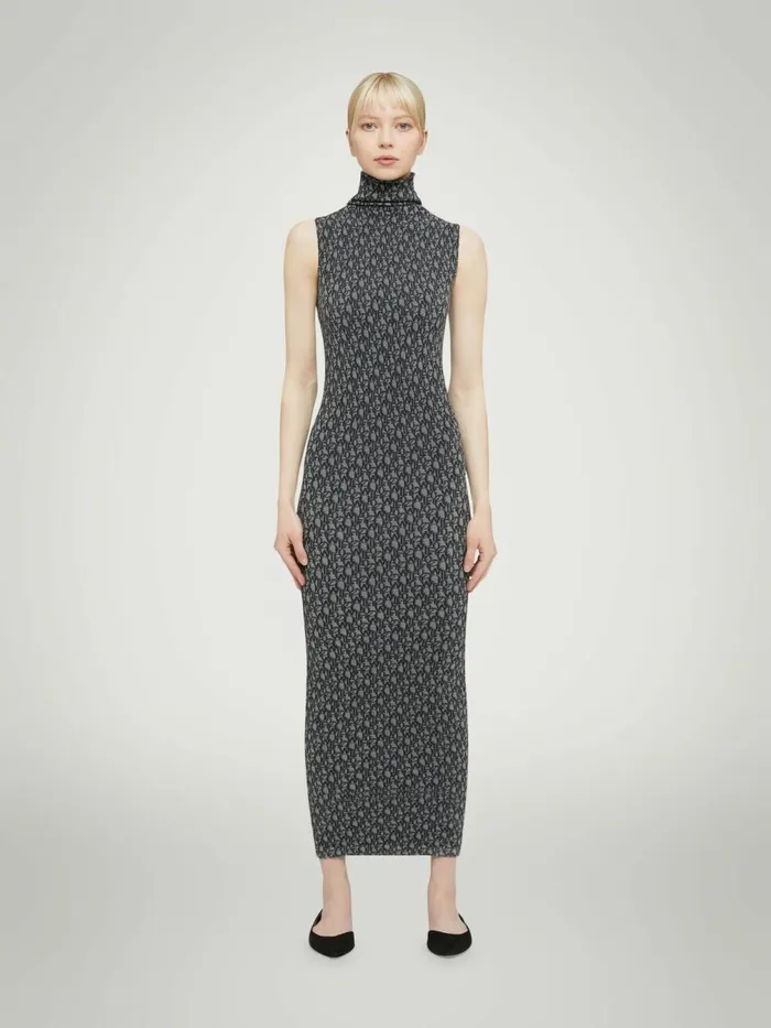 Cotton Letter Dress Blackash Women Wolford Dresses and Skirts
