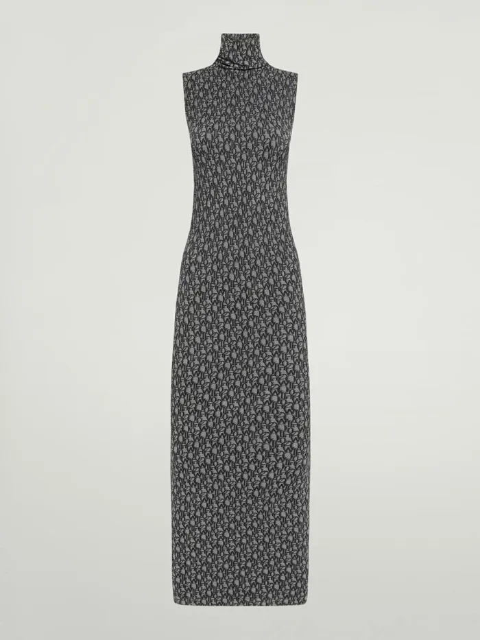 Cotton Letter Dress Blackash Women Wolford Dresses and Skirts