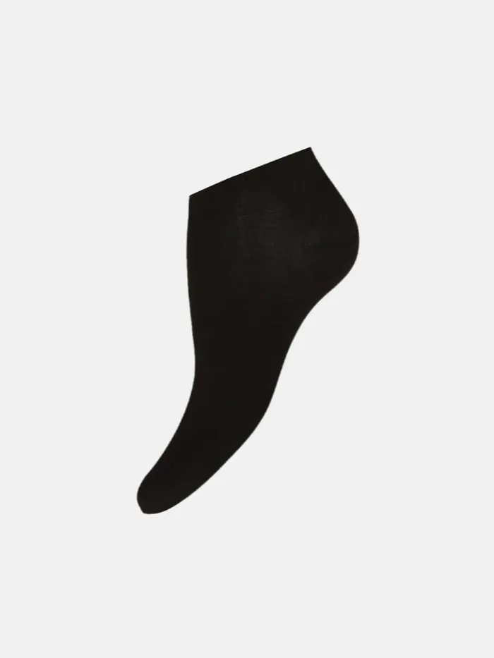Cotton Sneaker Socks Black Women Wolford Socks