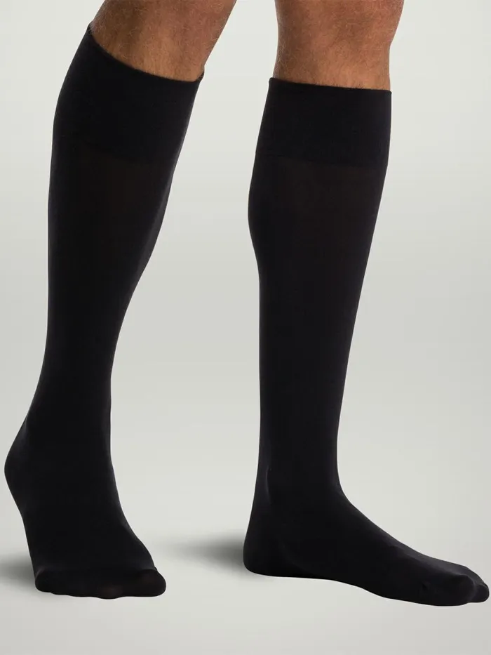 Cotton Velvet Knee Socks Black Women Wolford KneeHighs and ThighHighs