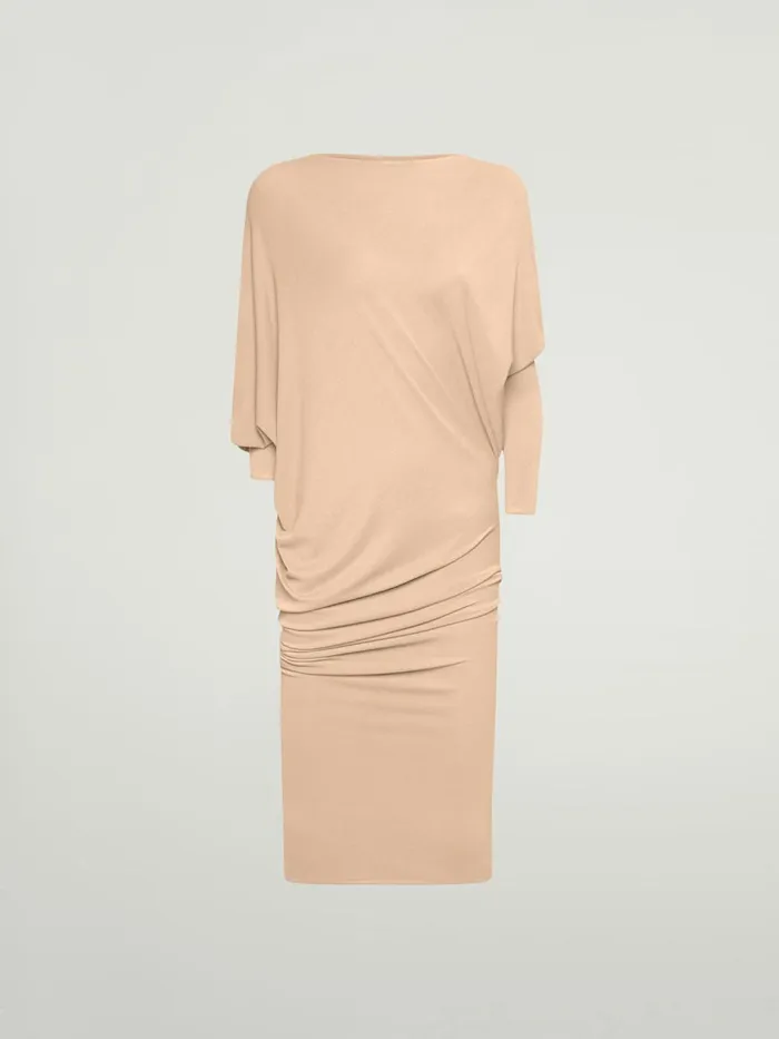 Crepe Jersey Dress Almond Women Wolford Dresses and Skirts