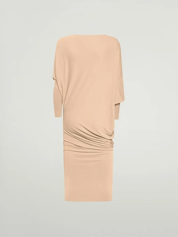 Crepe Jersey Dress Almond Women Wolford Dresses and Skirts