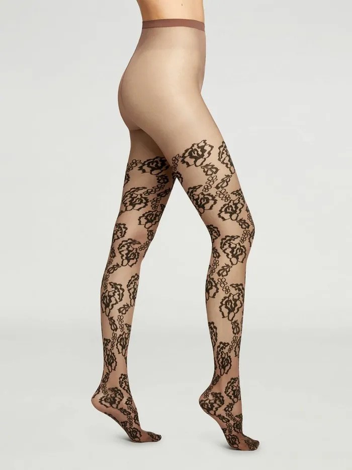 Doralee Tights Fairly Lightblack Women Wolford Tights