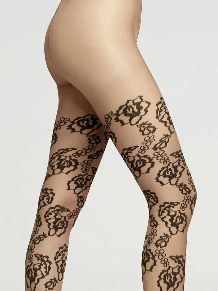 Doralee Tights Fairly Lightblack Women Wolford Tights