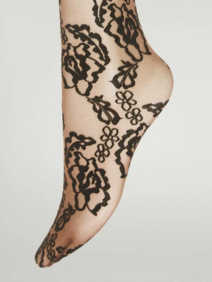 Doralee Tights Fairly Lightblack Women Wolford Tights