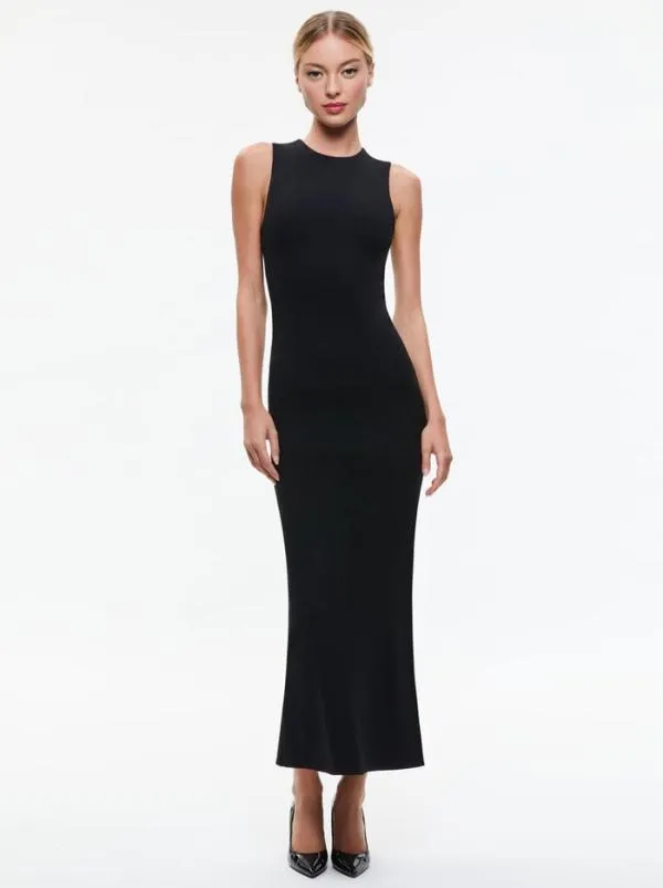 Dresses Women Alice Olivia DELORA SLEEVELESS MAXI DRESS Black