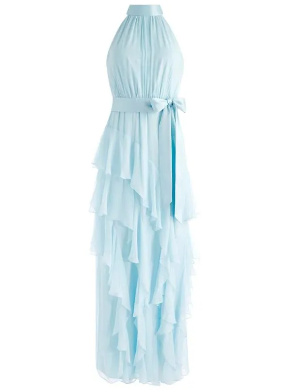 Dresses Women Alice Olivia EMELIA HALTER NECK GOWN Julep