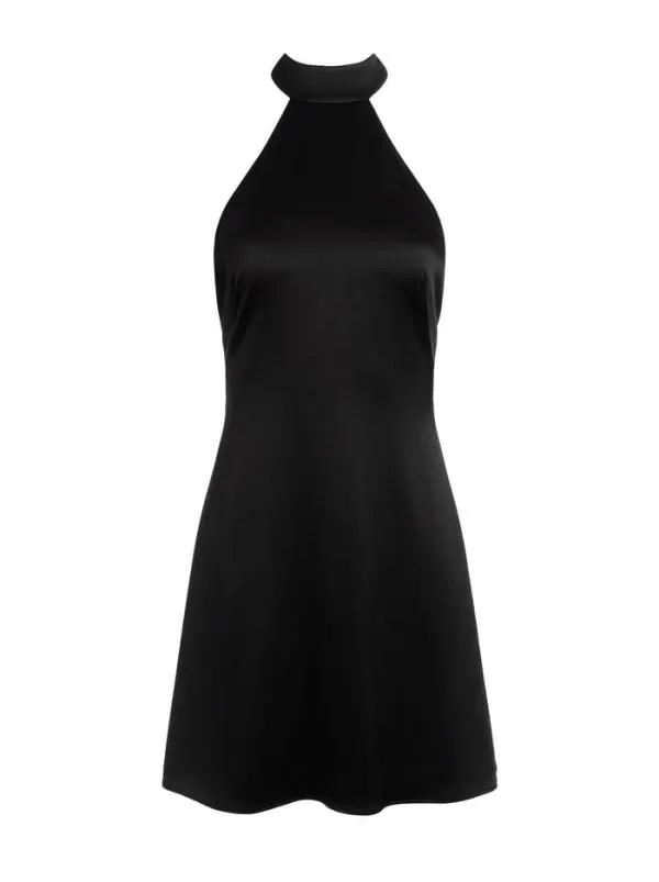 Dresses Women Alice Olivia KOI HALTERNECK MINI DRESS Black