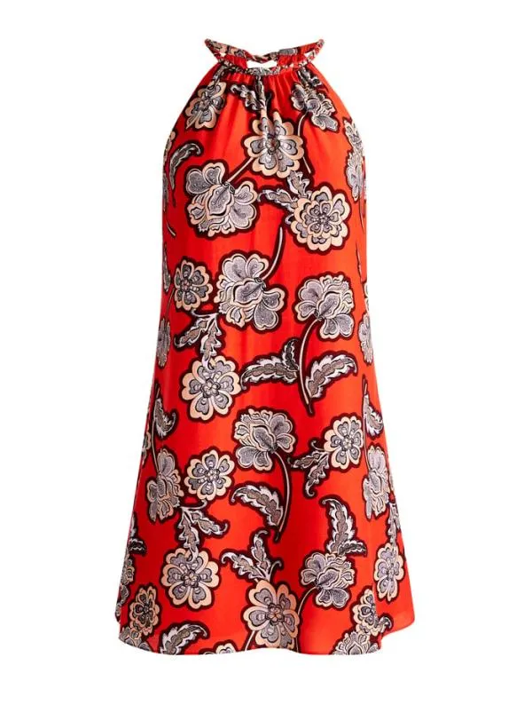 Dresses Women Alice Olivia QUINN BRAIDED HALTERNECK MINI DRESS Landmark